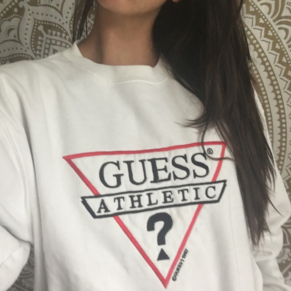 Rare Classic Guess Athletic Sweatshirt